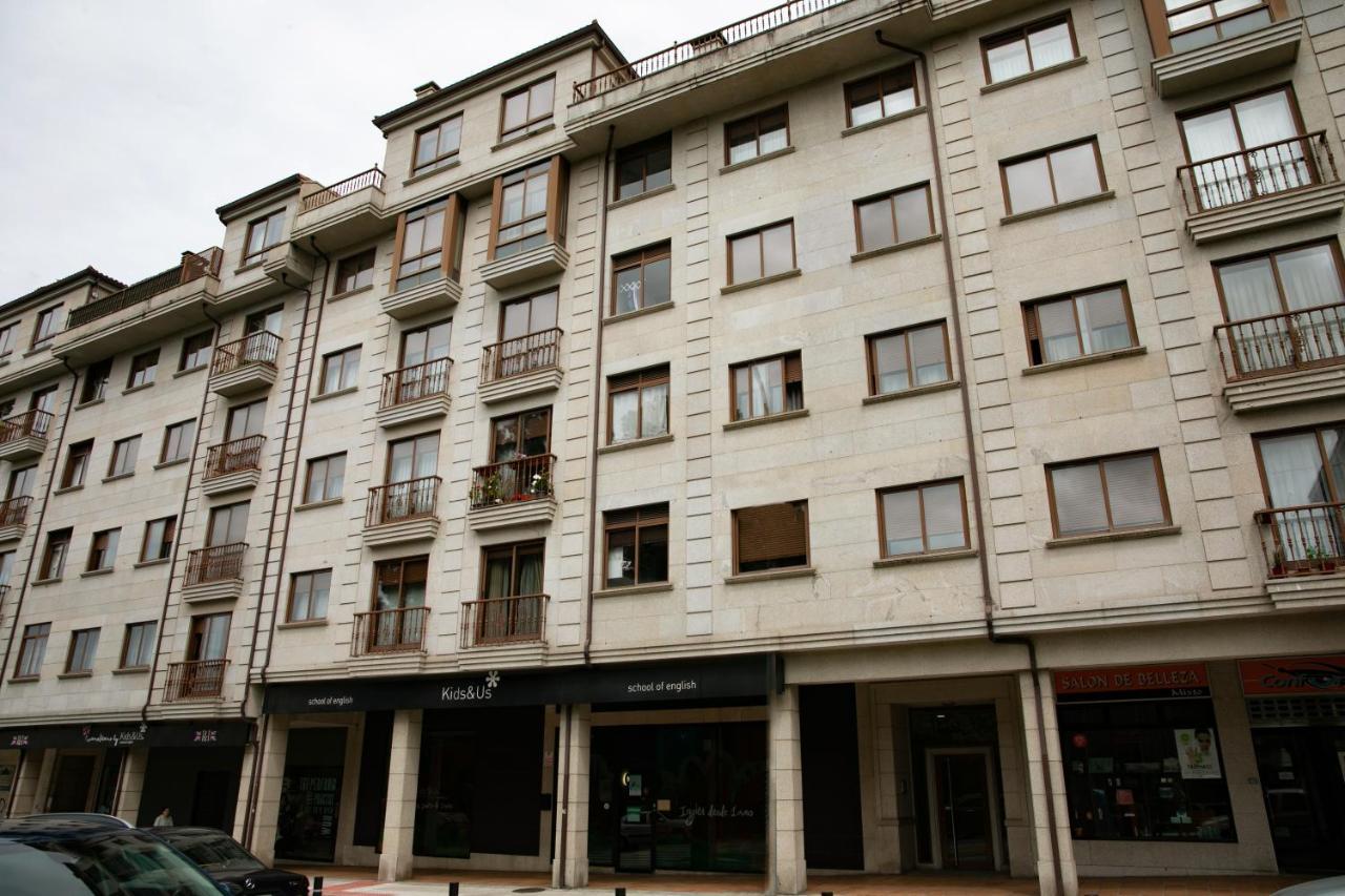 Galihost - Precioso Apartamento Con Parking En Vilagarcia Pontevedra Kültér fotó